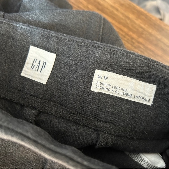 ❤️ GAP Dark Gray Casual Side Zip Legging Pants Size XS - Picture 9 of 9